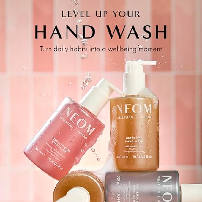 NEOM - HAND WASH (300ML, COMPLETE BLISS) | BLUSH ROSE, LIME & BLACK PEPPER - Image 2